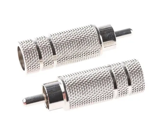 63-4616-81 RS PRO Cable Mount RCA Plug, Nickel 411-097