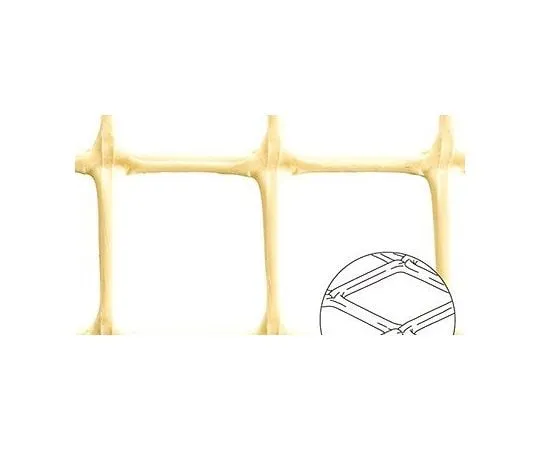 64-4313-48 Trical Net Industrial HD N -28 Ivory Pitch 25 mm x 25 mm Width 1 m x Length 1 m