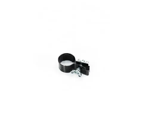 61-7399-85 Mesh Pole Mounting Metal Fitting Black PM701