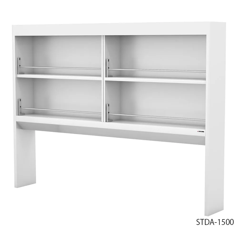 4-5543-01 Reagent Shelf (for Steel Type/Side Laboratory Table) 900 x 200 x 1115 mm STDA-900