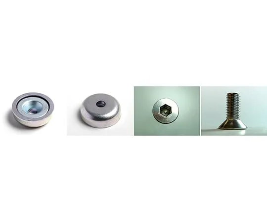 64-5404-37 Neodymium Cap Φ 15.5 x 5 - M3 Countersunk with Dish Bolt CNE02