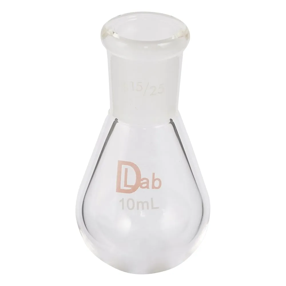 1-1575-01 Eggplant Flask TS15/25 10mL