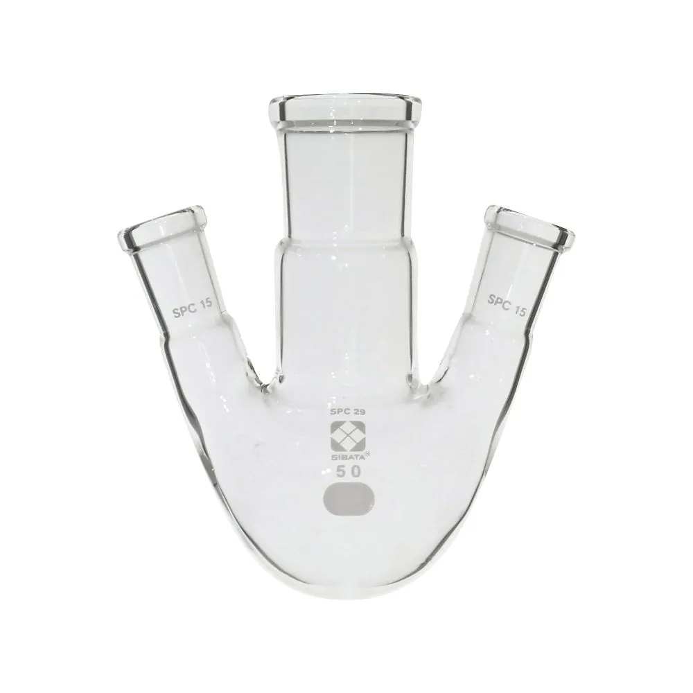 61-4416-80 SPC 3 Neck Round-Bottom Flask 50mL 030170-1550