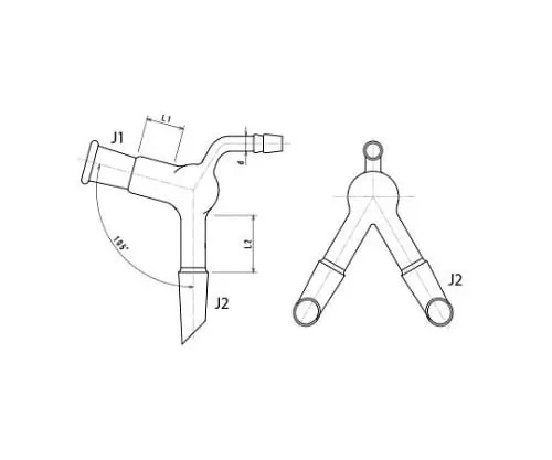 61-4706-37 2-Pronged Adapter for Decompression 2334-1L