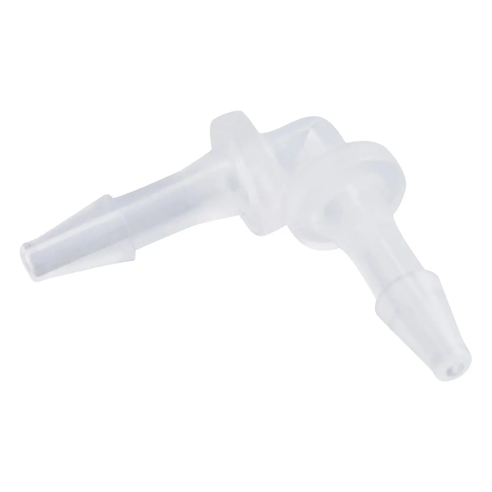 4-2747-21 Tube Connector (For Soft Tubes) L Type Same Diameter ID 0.8 -1.5 EBLC16
