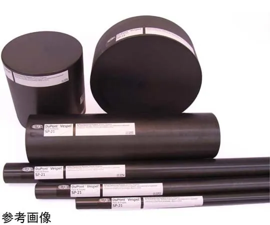 67-5502-71　［Discontinued］Polyimide Round Bar (Vespel ®SP-21) φ12.7 x 965 mm　VESPELSP-21D00127-0965