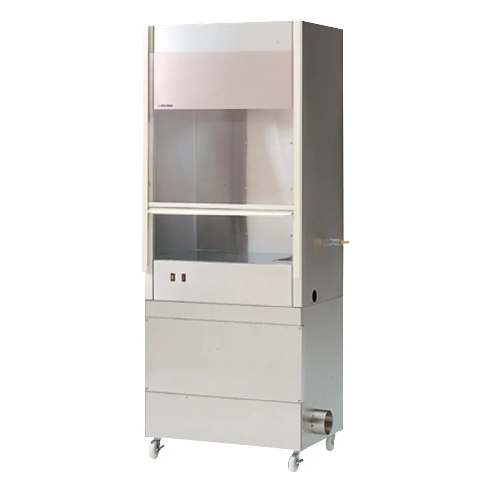 3-5333-31 Compact Draft 700 S (Stainless Steel/Wet Scrubber Integrated Type) with Plumbing and Draining, and Standard Fan CD7S-W-L