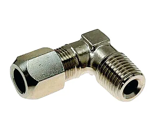 3-8892-01 Brass Ring Fitting Elbow Union φ6mm R 1/8 IVL-LC-2101R-BS