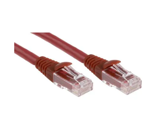 63-4645-60 RS PRO Red Cat6 Cable, U/UTP, Male RJ45/Male RJ45, Terminated, 5m 556-673