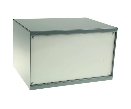 63-4592-38 RS PRO Grey Cold Rolled Steel Instrument Case, 254 x 197 x 159mm 232-311