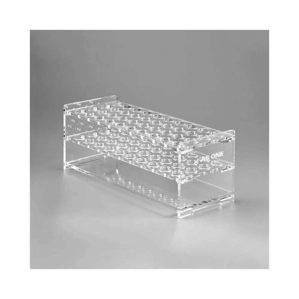 51-0266-02 AS ONE Acrylic Test Tube Rack