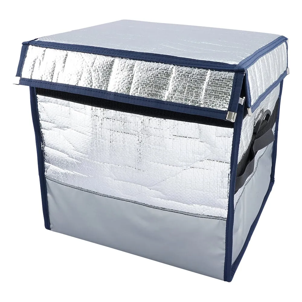 3-6273-01 Folding Cooler Box with Vacuum Insulation Material 10L