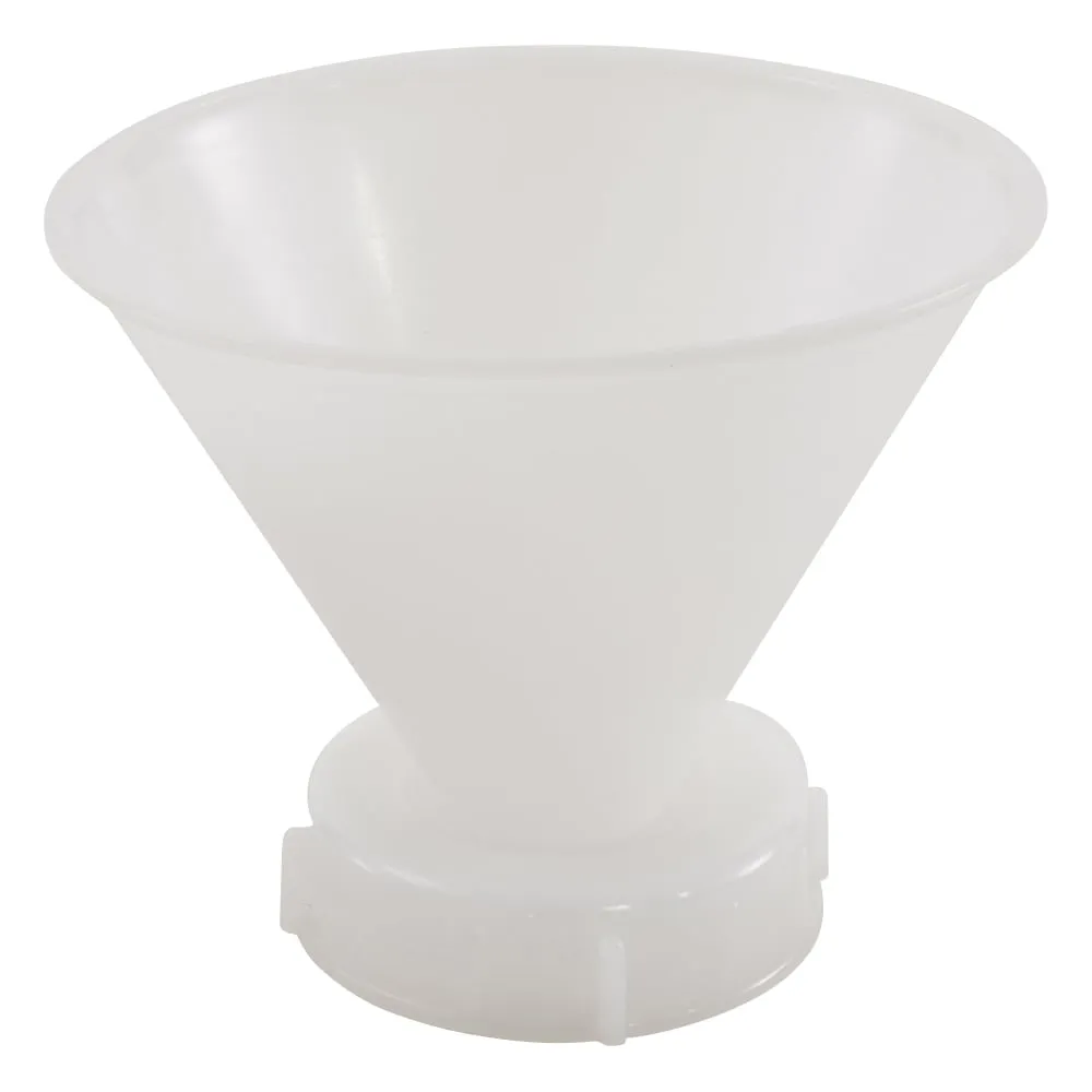 5-085-10 Funnel (White) for Waste Liquid Collection Container -