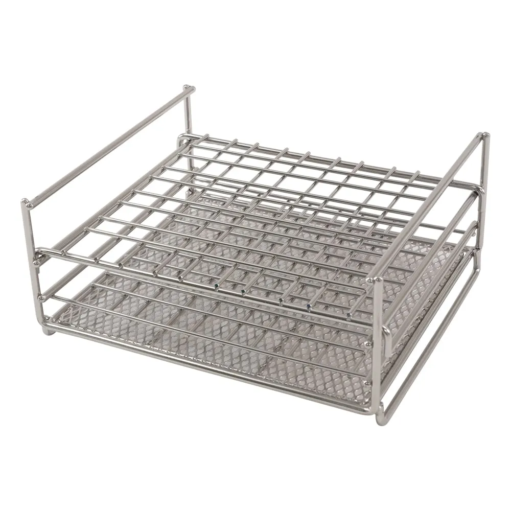 2-4126-01 Tube Tray (Stainless Steel) 5 Pcs x 5 Columns Storage Available SR-25