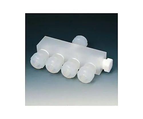 61-3529-99　［Out of stock］NEOFLONR (PCTFE) High Pressure Distribution Holder 4 Distribution Per Time　NR0072-05