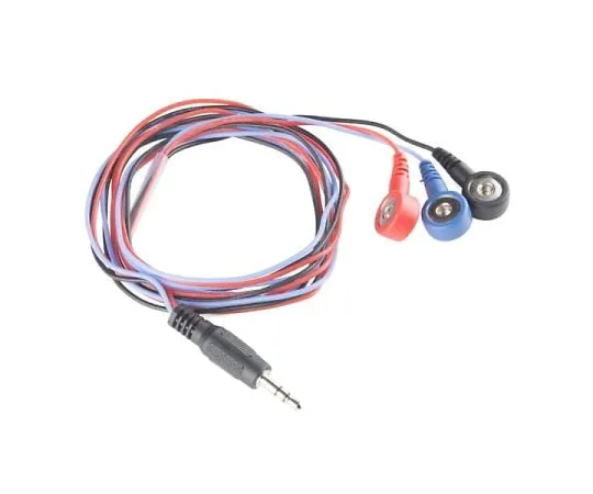 64-5659-73 MyoWare sensor cable with three electrode pads CAB-12970