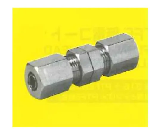 62-7088-23 Fluorine Plastic tubing Connection PTFE Electroless Coat USL Fastening Type Union 6φ 5 pieces Included 00N-053-01 00N-053-01