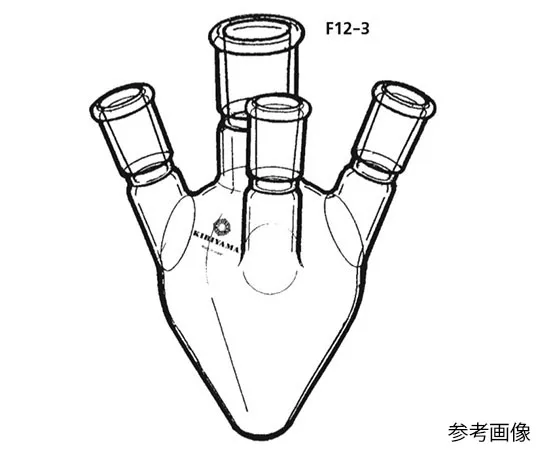 63-4257-31 Hertzian Type Four-neck Flask 50mL F12-3-1