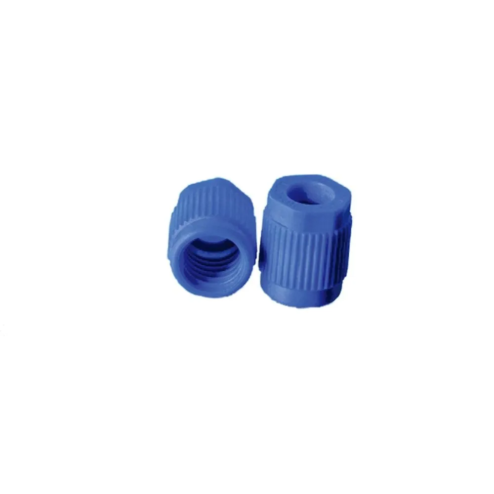 61-4411-92 Blue Cap Screw Cap Bottle 4 Port Cap for Wide-Mouth GL-18 017250-2A