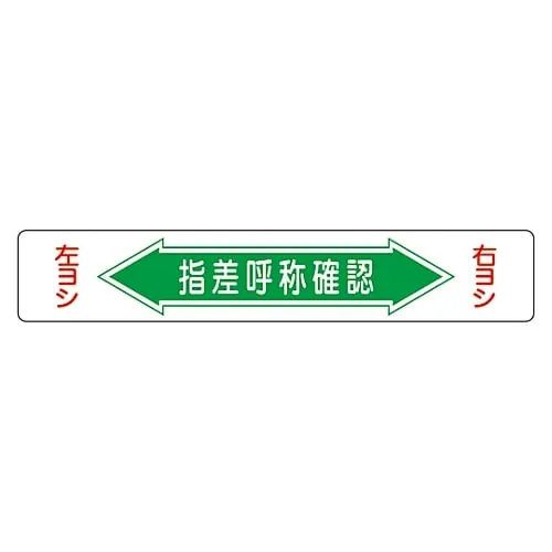 61-3391-74 Road Surface Road Sign Check By Finger Pointing and Calling Road Surface-5 101005