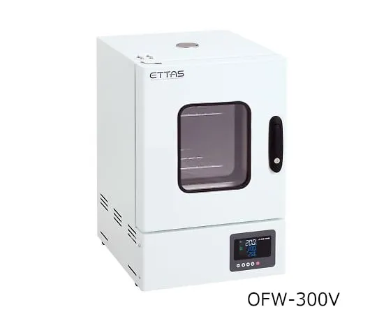 1-2126-21-28 ETTAS Constant Temperature Dryer (Timer Type/Forced Convection Type) with Window, Left Door, Pre-shipment Validation Included OFW-300V