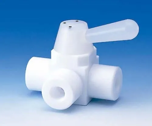 61-4378-36 PTFE Three-Way Ball Valve Rp1/4 Orifice 6φ F-2002-01