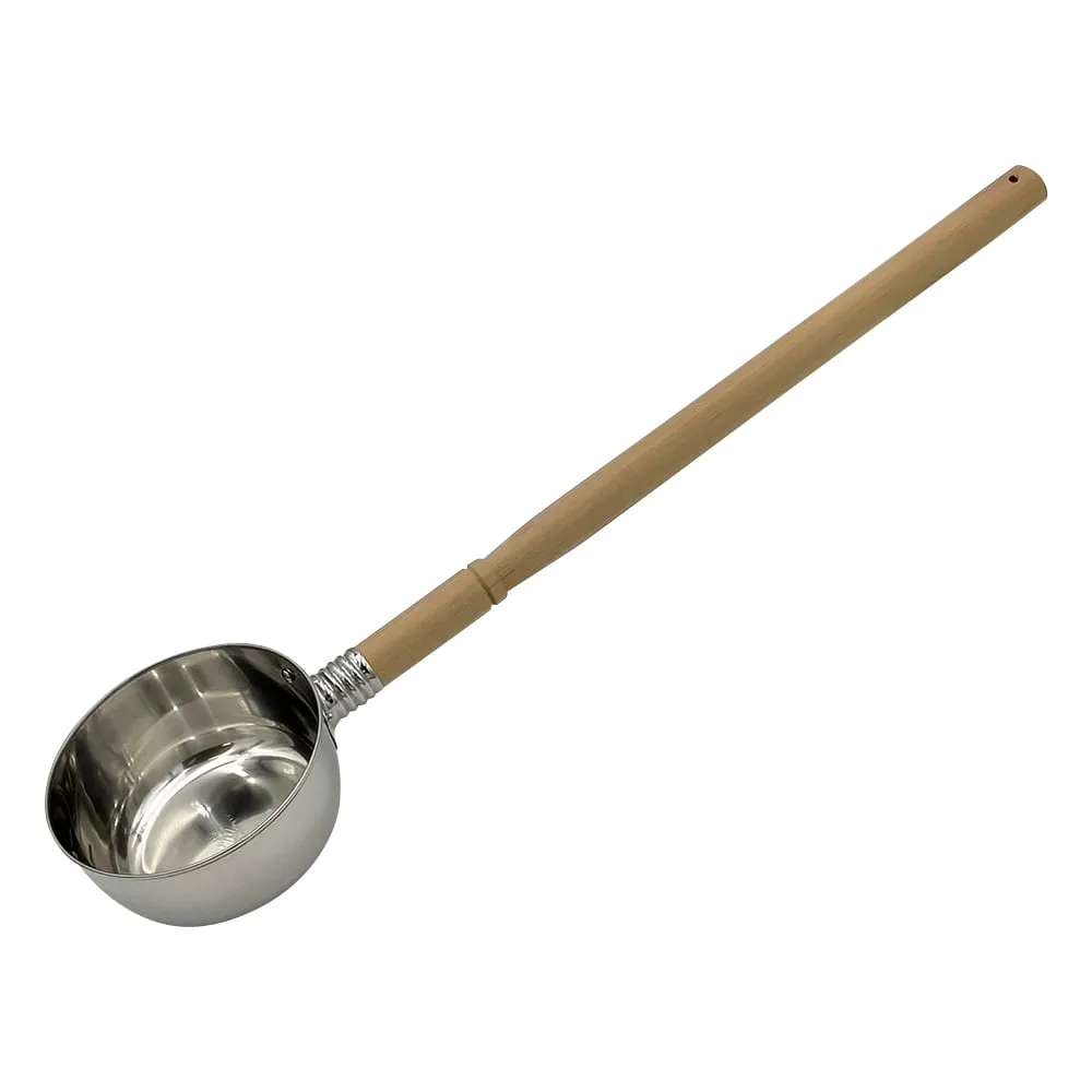 6-518-04 Wooden Handle Water Ladle Mini 0.3L