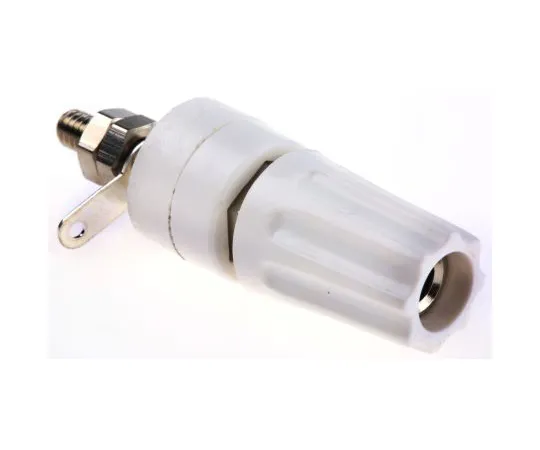 63-4619-33 RS PRO White Female Binding Post - Solder Termination, 50V dc, 16A 423-251