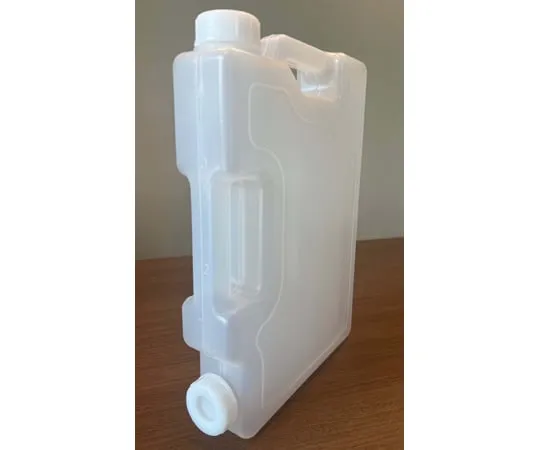67-2982-98 Square Bottle 3 L Bottom Opening with Rubber Packing 6 Pieces