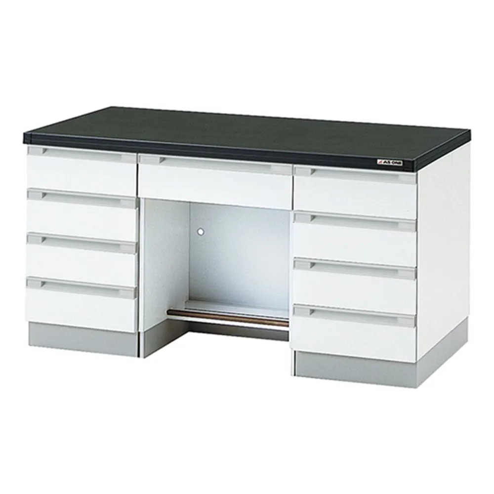 3-5831-21 Side Laboratory Bench (Wooden Type) 1500 x 750 x 800mm SSA-1575