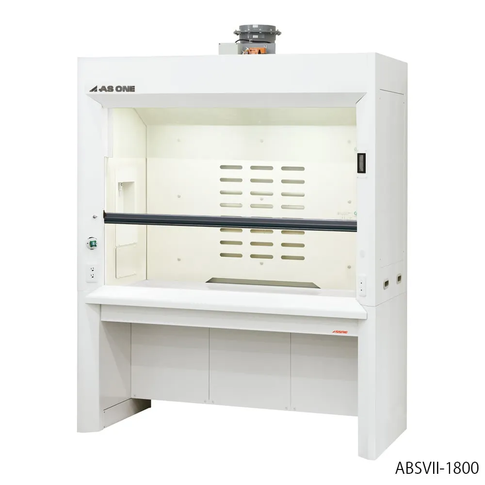3-3944-31 Fume Hood (2 Position Switchable, Variable Air Volume VAV Type) Standard 1200 x 830 x 2250 mm ABSVII-1200