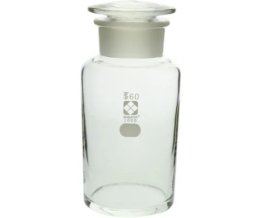 62-3786-30 Common Mating Wide Mouth Reagent Bottles White 1000 mL 10 Pieces 017070-1000A