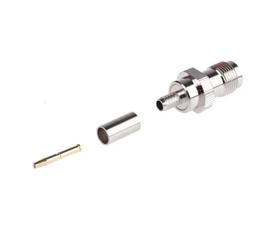 63-4567-99 RS PRO 50Ω Straight Cable Mount, TNC Connector , jack, RG58/U 136-831