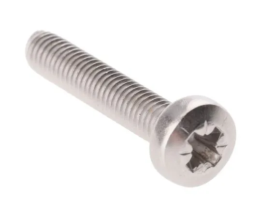 63-4640-25 RS PRO, M3 Pan Head, 16mm Stainless Steel Pozidriv A2 304 Plain 528-766