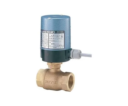 65-1886-04 Small Electric (ED Model/For DC) Bronze Ball Valve (ED 12 - TE) Nominal Diameter 20 mm ED12-TE20A