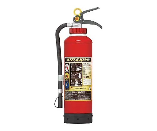 61-8762-87　［Discontinued］ABC Powder Fire Extinguisher Type 10 With Stopper Height 514mm　EFC10DD