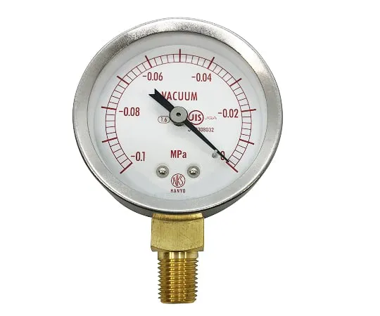 62-2986-21-56 Vacuum Meter for Vacuum Desiccator with English Calibration Certificate 1086*0