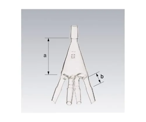 61-4419-27 Branch Tube, 4 Branch, SPC-15-15 030860-015