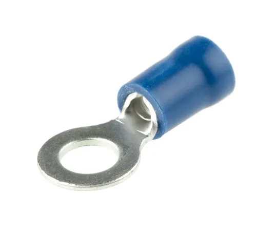 63-4641-62 RS PRO Insulated Ring Terminal, M5 Stud Size, 1.5mm² to 2.5mm² Wire Size, Blue 534-575