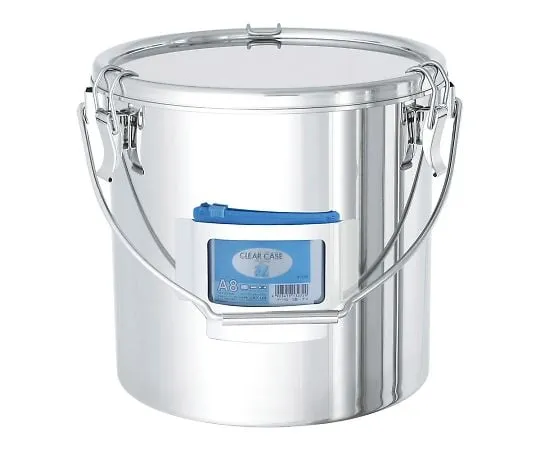 4-2954-01 Hanging type Container with card holder, Catch Clip 10L CTB-CZ-24