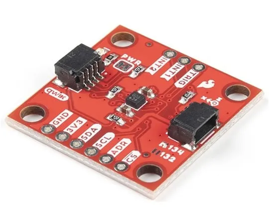 67-0427-47 SparkFun Triple Axis Accelerometer Breakout - KX134 (Qwiic) SEN-17589