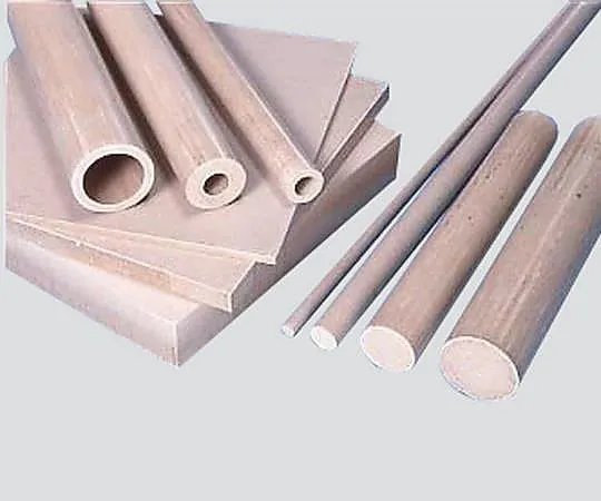 3-2567-01 Mica Reinforced Polyethylene Tetrafluoride Round Bar φ19 x 600 500PTFE-dim.19-600