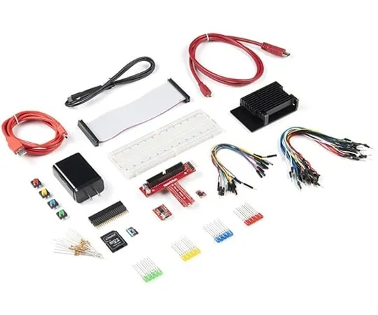 67-0424-66 SparkFun Raspberry Pi 4 Hardware Starter Kit - Without Raspberry Pi KIT-17726