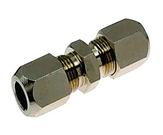 3-8890-01 Brass Ring Fitting Reducing Flared Union φ6 x φ8mm IVL-RFC-6-8-BS