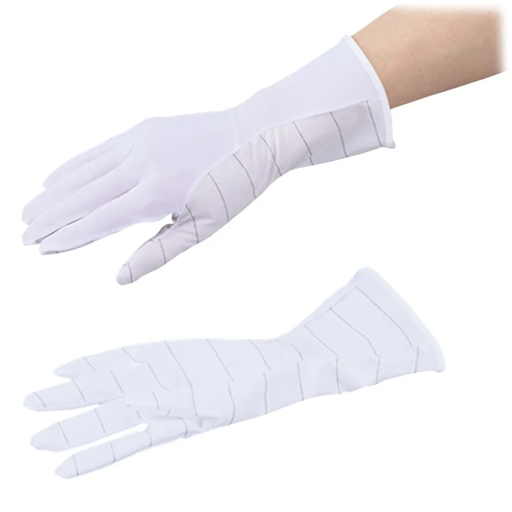 4-836-01 ASPURE Dust-Proof ESD Gloves (Long Type) 3L