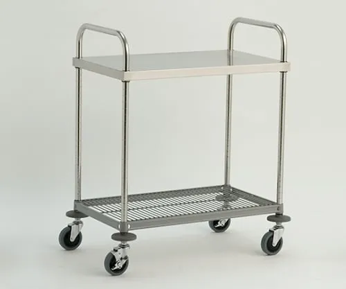 61-3795-99 W6 Type Service Wagon (Column/Stainless Steel (SUS430)) D460 x W610 x H960mm W6A-P4606