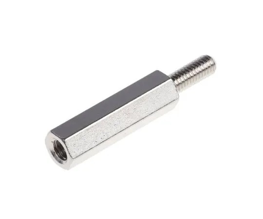 63-4588-67 RS PRO Brass Hex Standoff, Male/Female, 18mm, M3 x M3 221-156