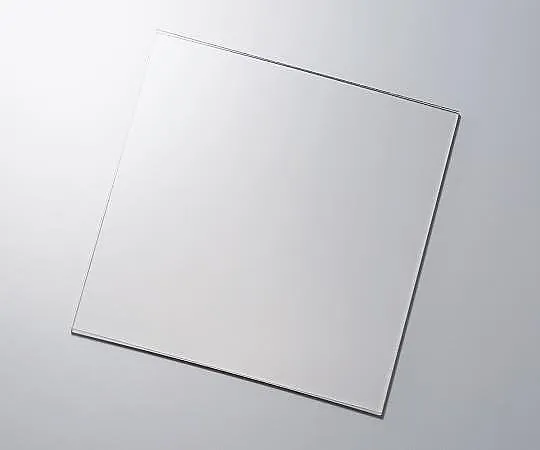 3-2534-01 Antistatic Vinyl Chloride Plate (Transparent) 500 x 500 x 3 500-3