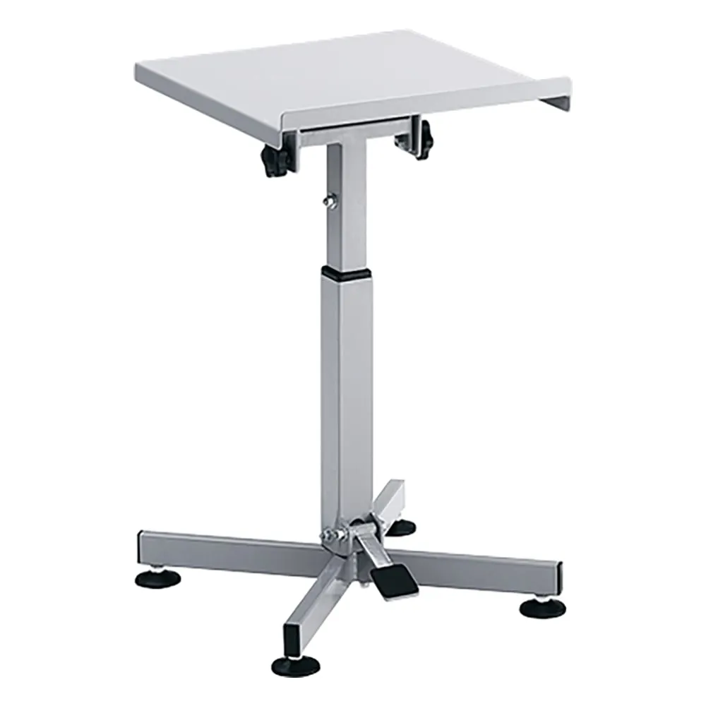 3-6623-01 Elevating/Tilt Workbench Gas Spring Lifting Type With Adjuster 400 x 400 x 610 to 750mm 400-400