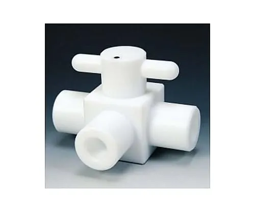 61-3535-78 Fluorocarbon Resin Compact Three-Way Ball Valve RC1/4 NR1204-01